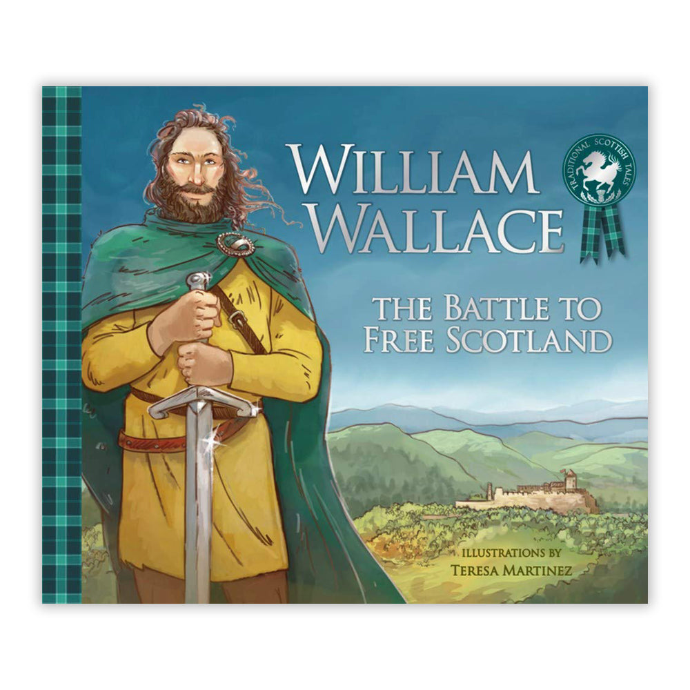 Book cover with an illustration of William Wallace.