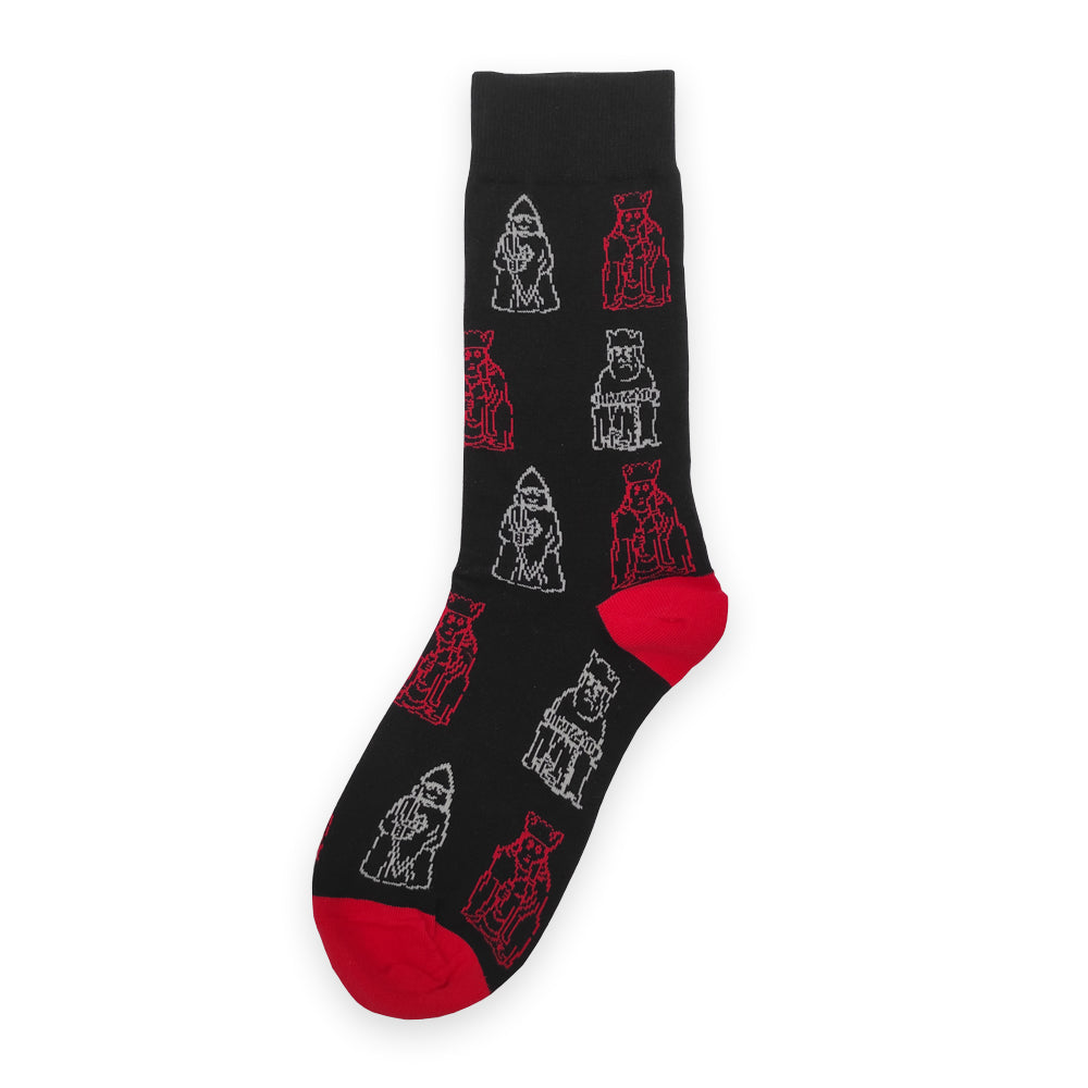 Lewis Chess Piece Socks - Size 4-7