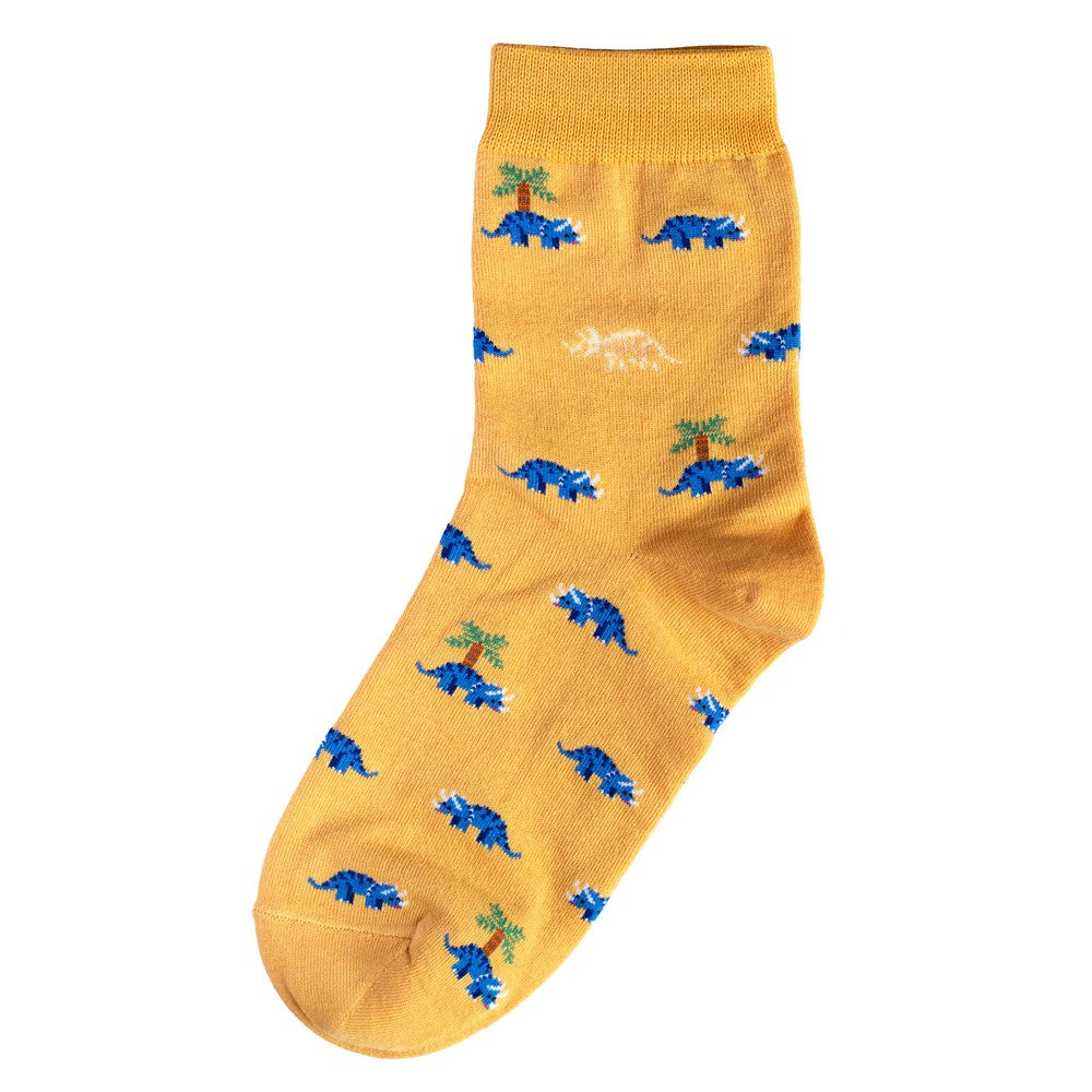 Triceratops Dinosaur Socks