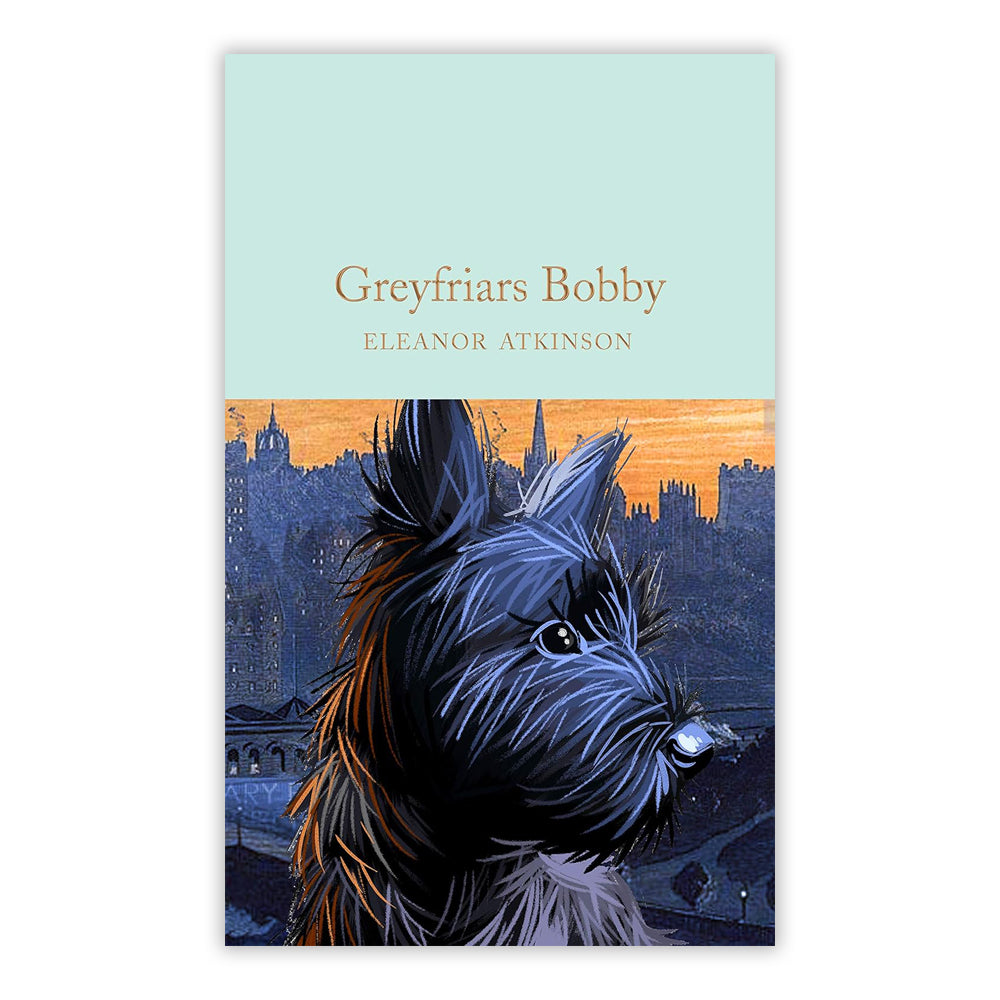 Book cover with an illustration of Greyfriars Bobby