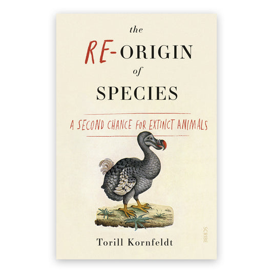 a cream coloured book cover with an old illustration of a dodo underneath the title of the book in a large black serif font. 