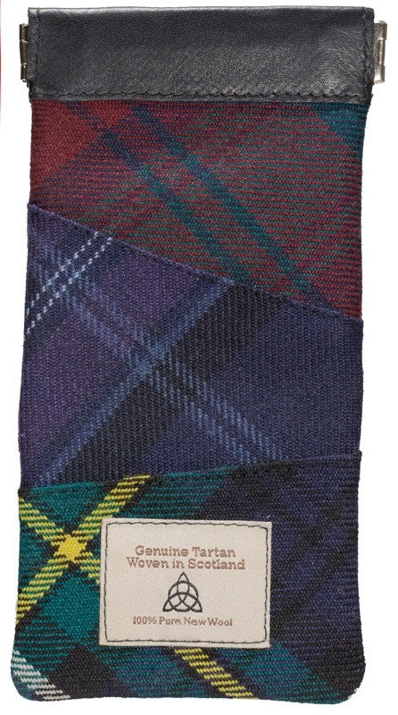 Quirky Tartan glasses case
