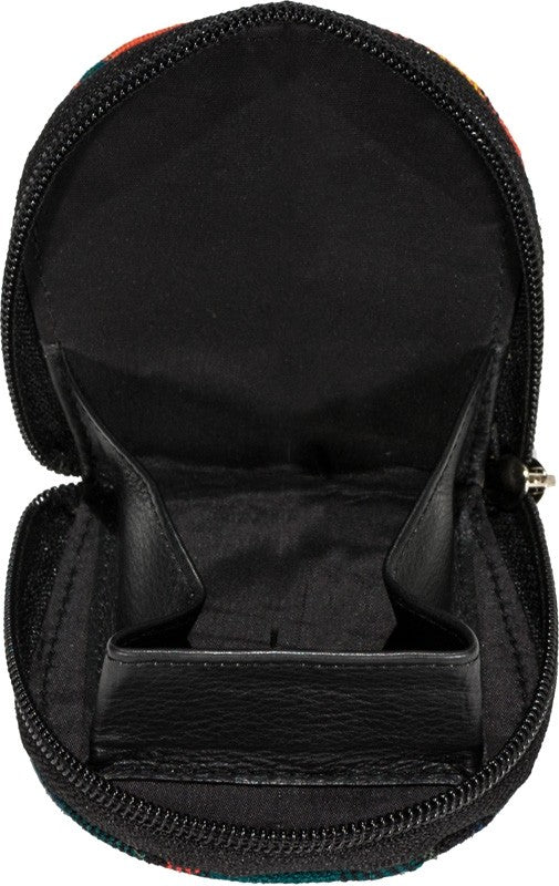 Quirky Tartan round coin purse