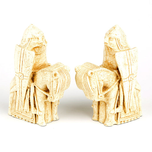 Lewis Chess Pieces Bookends - Knight