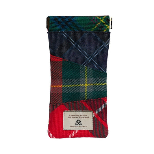 Quirky Tartan glasses case
